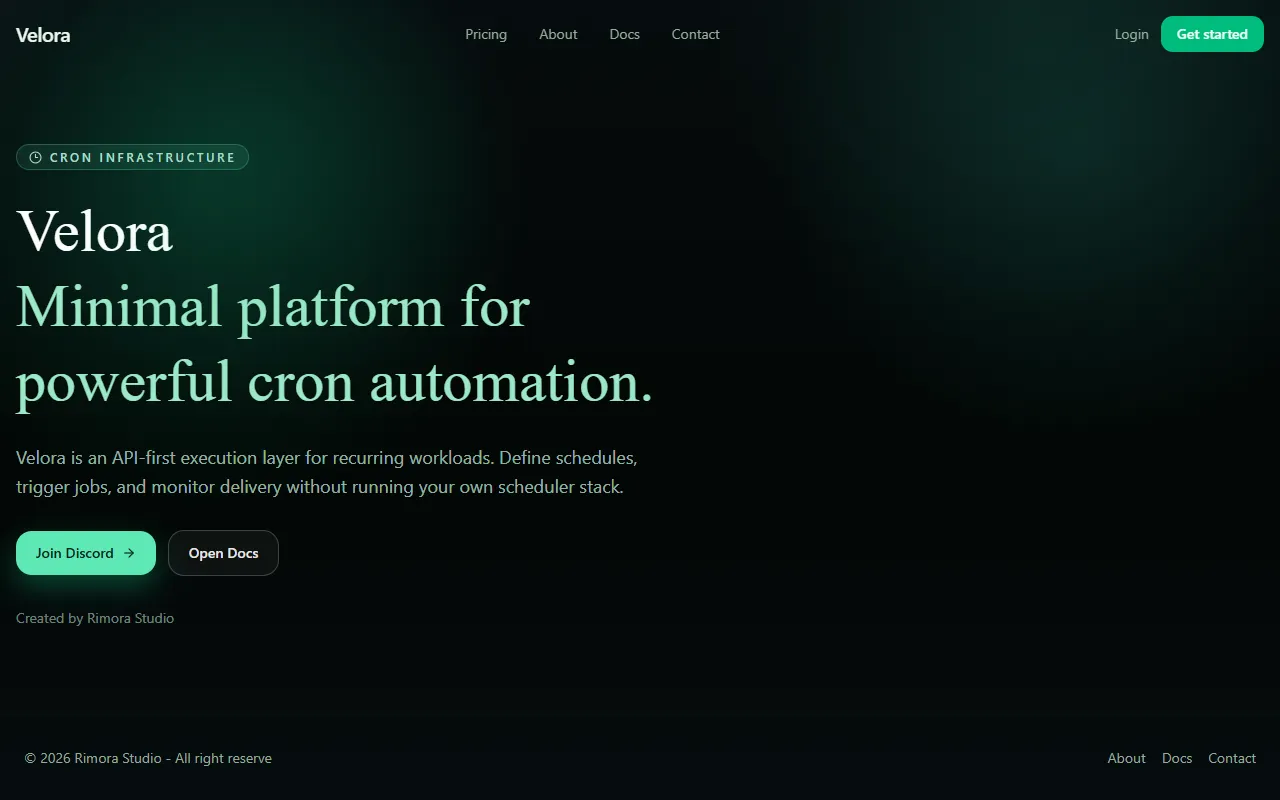 Velora project preview